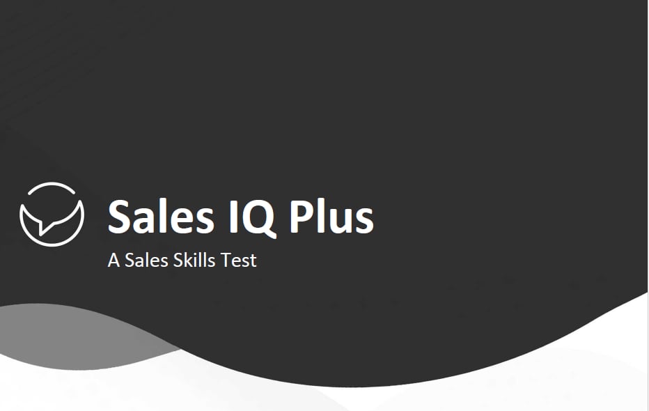 Sales Skills Test