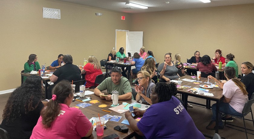 Training session with Charlotte Edwards